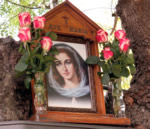 VIRGEN EN EL ÁRBOL