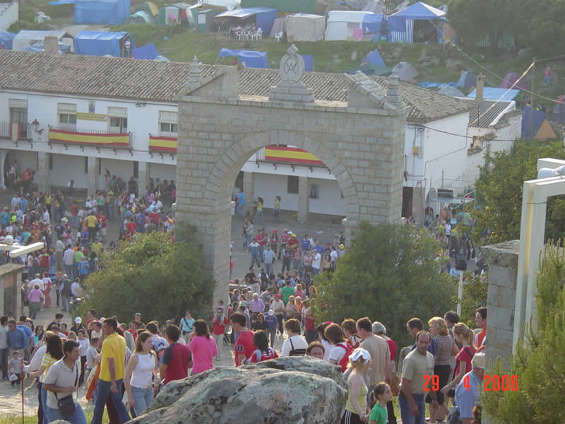 VISTA DE ROMEROS DESDE EL CERRO
